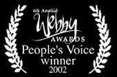 People's Voice Winner - 2002 Weird